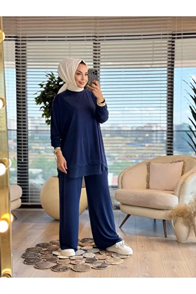 ALANURMODA Chiffon Detailed Suit