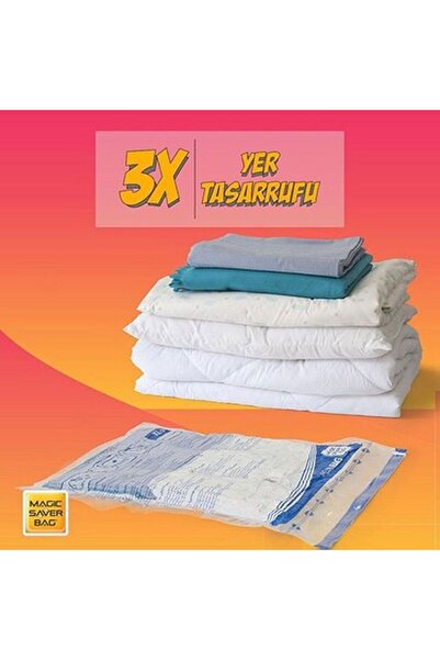 gogidigo aradığın o 4 Adet (55x90)cm Seç&Al Vakumlu Hurç-Vakumlu Poset-Yorgan Hurcu Seti