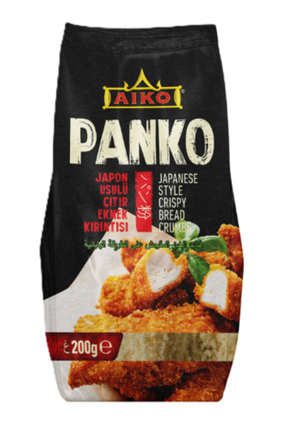 AIKO Panko Japon Usulü Çıtır Ekmek Kırıntısı 200 gram 12 li Paket