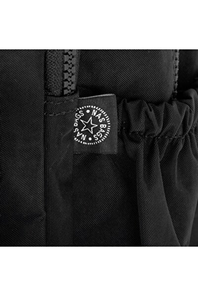 Nas Bag Unisex Harmful Chemical Free Waterproof Backpack Black