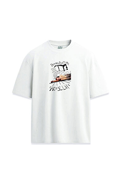 Darkia تي شيرت مطبوع بتصميم خاص لفيلم Trainspotting للجنسين