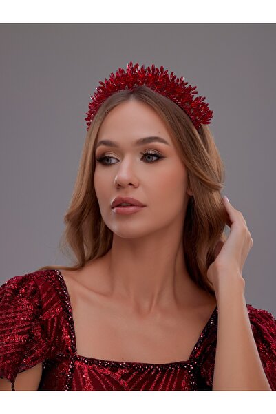 Magic Tiara Kristal Taşlı Gelin Tacı – Zarif ve Işıltılı Tasarım