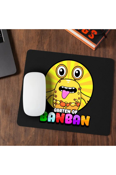 OEM Mousepad Gradina for Banban Yellow Mars