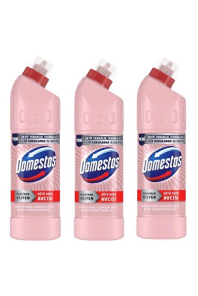 Domestos Pachet curatenie dezinfectant Roz, 3 x 750ml