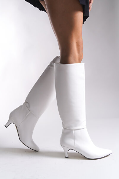 Riccon Alunalue Damenstiefel 00125500 Weiße Haut