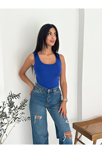 Noa Noa Bluză pentru femei, cu decolteu în V, fără mâneci, pentru birou și pentru utilizare zilnică