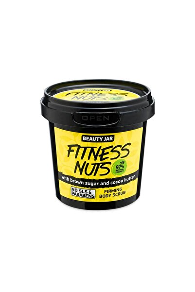 Beauty Jar Συσφικτικό scrub σώματος, με καστανή ζάχαρη και βούτυρο κακάο, Fit...