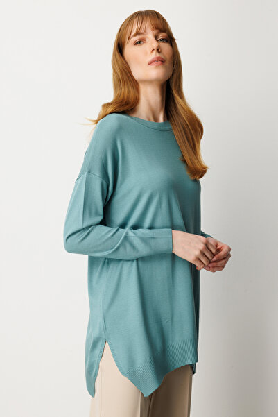 ON 65316 Zero Collar Casual Tunic