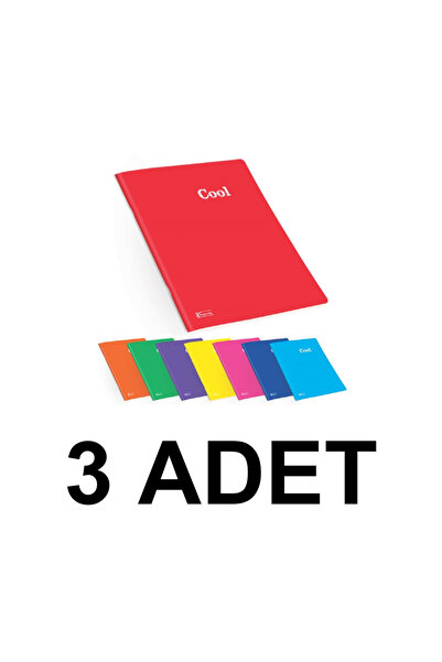 KESKİN COLOR 3 KOM A4 80 YP. LINIJSKE PP NOTEBOOKS SA ŠIVANOM IZVEZBOM
