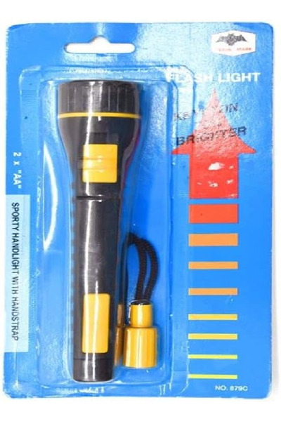 LTR مصباح يدوي بلاستيكي يعمل بالبطارية من L.T.R - مصباح يدوي محمول للاستخدام المنزلي والخارجي