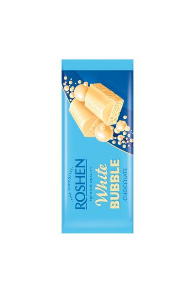 Roshen Ciocolata aerata alba, 80 g