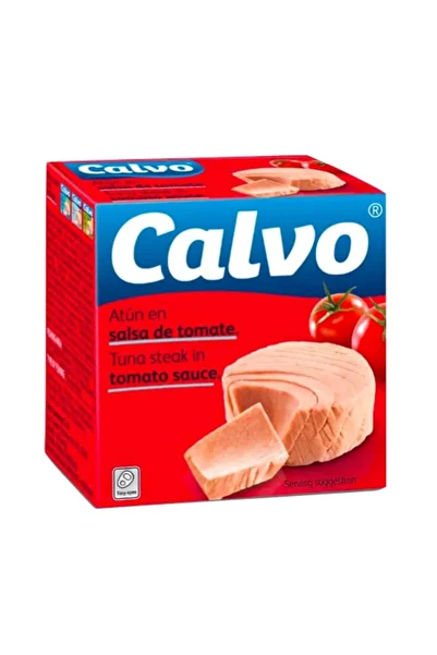 Calvo Ton in sos de rosii 80 g