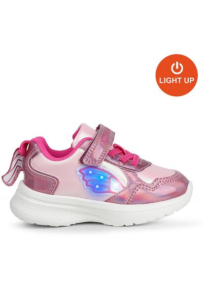 BUCKHEAD Size 22-32 Lighted Memory Foam Orthopedic Sole Girls' Lighted Sports Shoes