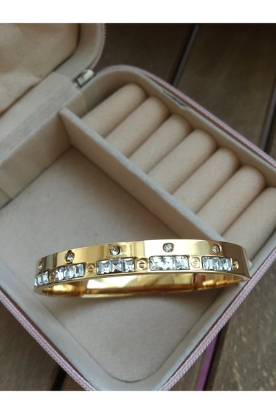 GUNESTAKI Silver Stone Brand Model Luxury Steel Handcuffs