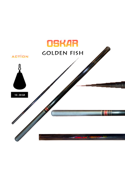 Oskar Special Gold Fish Kısa Karbon Göl Kamışı 720cm