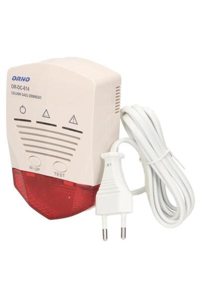 Orno Gas Detector OR-DC-614, 230V AC (White)