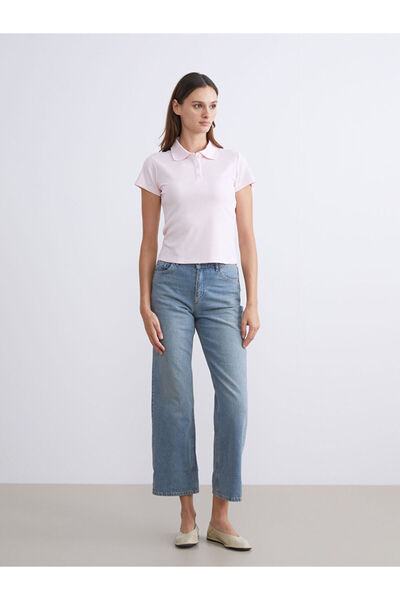 LC Waikiki Rmz Gi̇yi̇m Farkiyla Wide Leg Women's Jean Pants