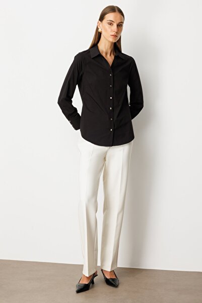 Ekol Polo Neck Cotton Shirt