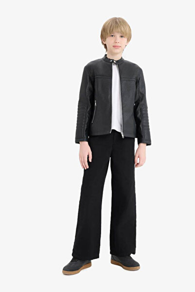 DeFacto Black Boy's Coat C4320A8/Bk27