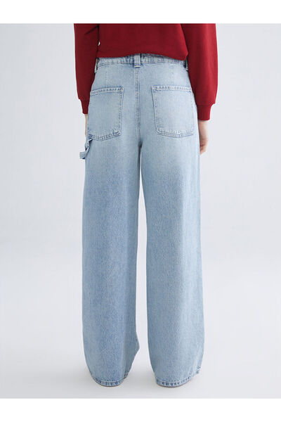 LC Waikiki Selecții strălucitoare de la Shining Store | Pantaloni de jeans pentru femei cu o formă largi