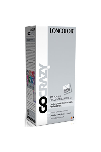 Lonc Crazy Crema de par decoloranta Loncolor GoCrazy fara amoniac, 120 ml