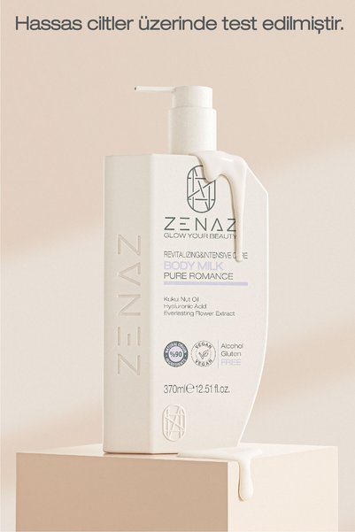 Zenaz Cosmetics Body Milk Canlandırıcı Yoğun Bakım Vücut Sütü