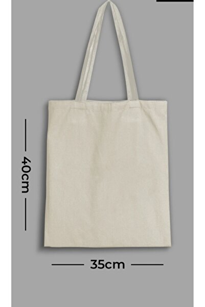 hambez çanta 2 Raw Cloth Bags with Double Cat Print