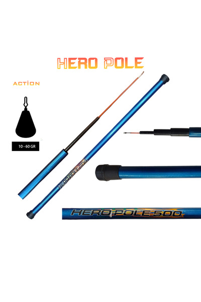 Oskar Hero Pole Göl Kamışı 800cm
