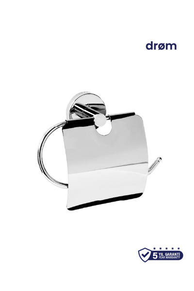 drom حامل ورق ذو غطاء كبير من سيرينيتي - كروم