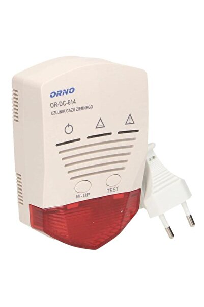 Orno Gas Detector OR-DC-614, 230V AC (White)