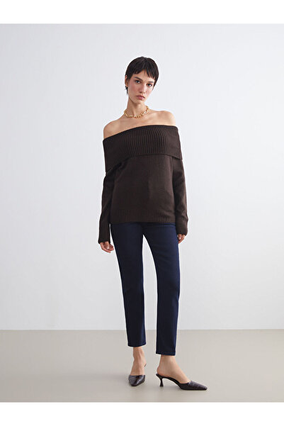 LC Waikiki Γυναικείο τζιν παντελόνι LCWAIKIKI ClassicBlack εφαρμοστό