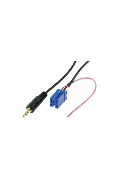 4CarMedia Cablu adaptor AUX Becker, Blaupunkt, VDO - Conectare audio simpla