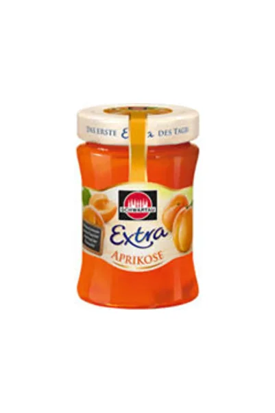schwartau Extra apricot jam 340g