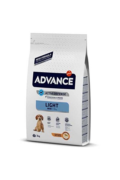 Advance Light Tavuklu Küçük Irk Diyet Köpek Maması 3kg