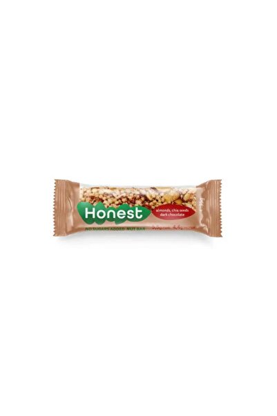Honest Baton cu migdale,seminte de chia si ciocolata amaruie,cu indulcitor 35g