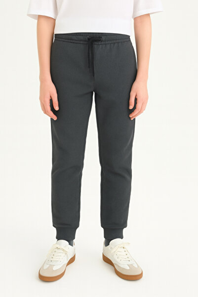 AHENGİM Αγόρι Basic Waffle Fabric Σχολικό Φούτερ Ak2432