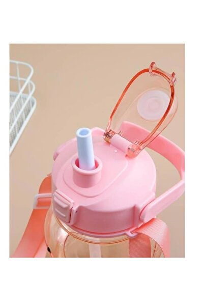 MUBX Smile Teddy Bear 800ml Water Bottle Water Bottle Water Bottle Bpa Free Water Bottle (with Sticker Gift)