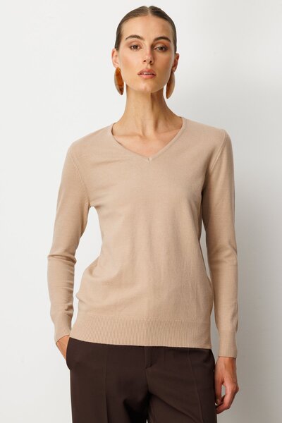 ON V-Neck Knitwear Sweater