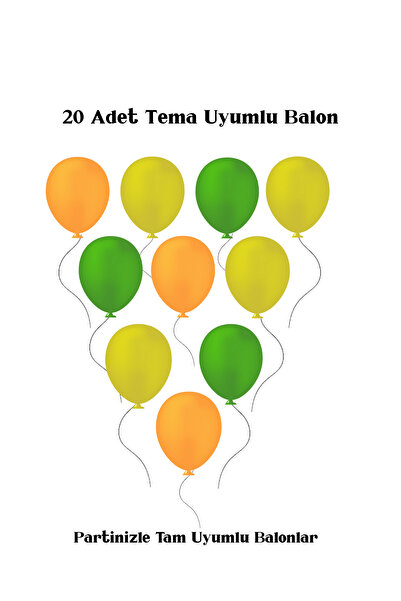 HAPPYLOOPPARTY بالون حفلة عيد ميلاد متوافق مع كل المفهوم