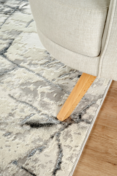 Esperya Home Vesna Modern Tasarımlı Dokuma Halı Gri Konforlu Yumuşak Dokulu K...
