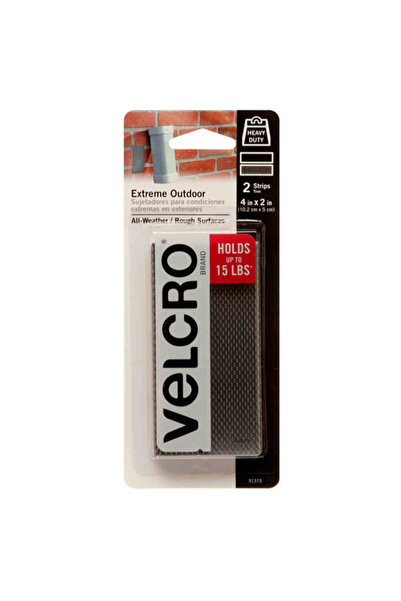 Velcro شرائط تثبيت خارجية شديدة المقاومة للأشعة فوق البنفسجية مقاس 10 × 5 سم