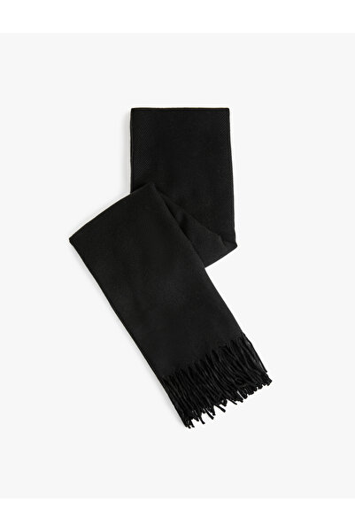 Koton Eșarfă lungă cu detaliu de ciucuri