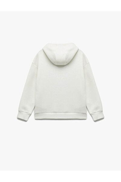 Koton Ecru Sweatshirt für Jungen 6Wkb10148Tk