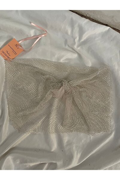 Nurcanilirboutique mermaid mini özel kristal taşlı pareo