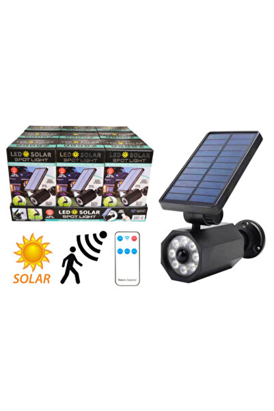Diamond Visions ضوء سبوت LED يعمل بالطاقة الشمسية مع مستشعر الحركة وجهاز تحكم...