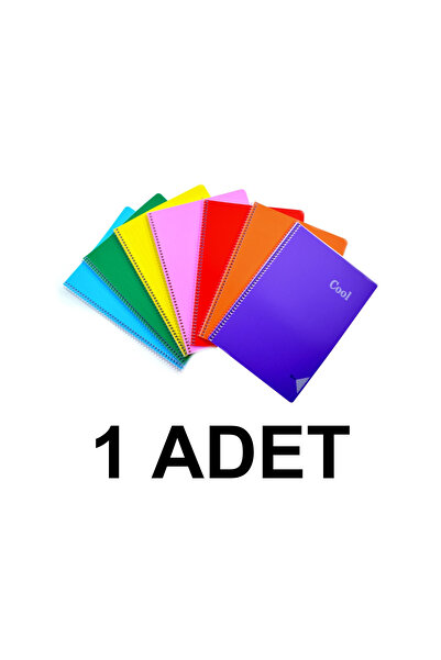 KESKİN COLOR A4 40 YP.ЛІНІЙНИЙ PP KP.СПІРАЛЬНИЙ COOL ЗОШИТ