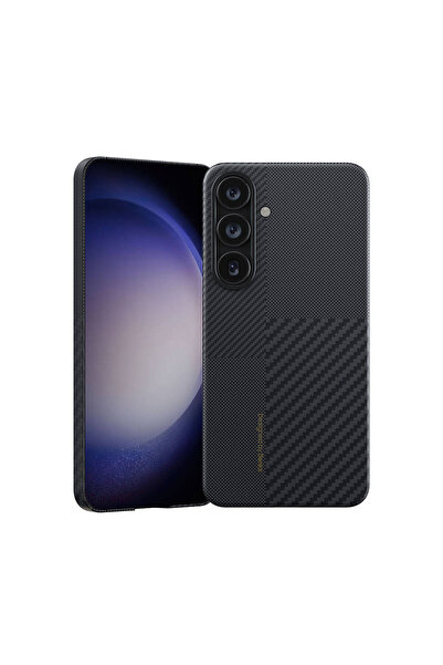 Benks Galaxy S25 Kılıf M-safe Şarj Uyumlu Karbon Fiber Montage ArmorAir Kevla...