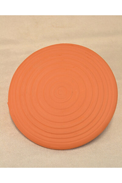 Bilenler Doğal Kızıl Toprak Teyemmüm Taşı – 20 cm Çap | İslami İbadet İçin Özel