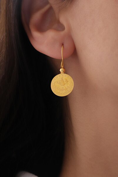 Tufanlar Kuyumculuk 22 Ayar Reşat Çeyrekli Altın Küpe