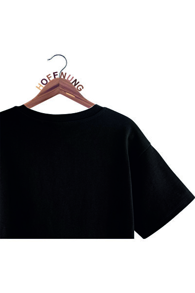 HOFFNUNG Μπλουζάκι Unisex Ανδρικό/Γυναικείο με λαιμόκοψη ATHELTICS COMPASS oversized